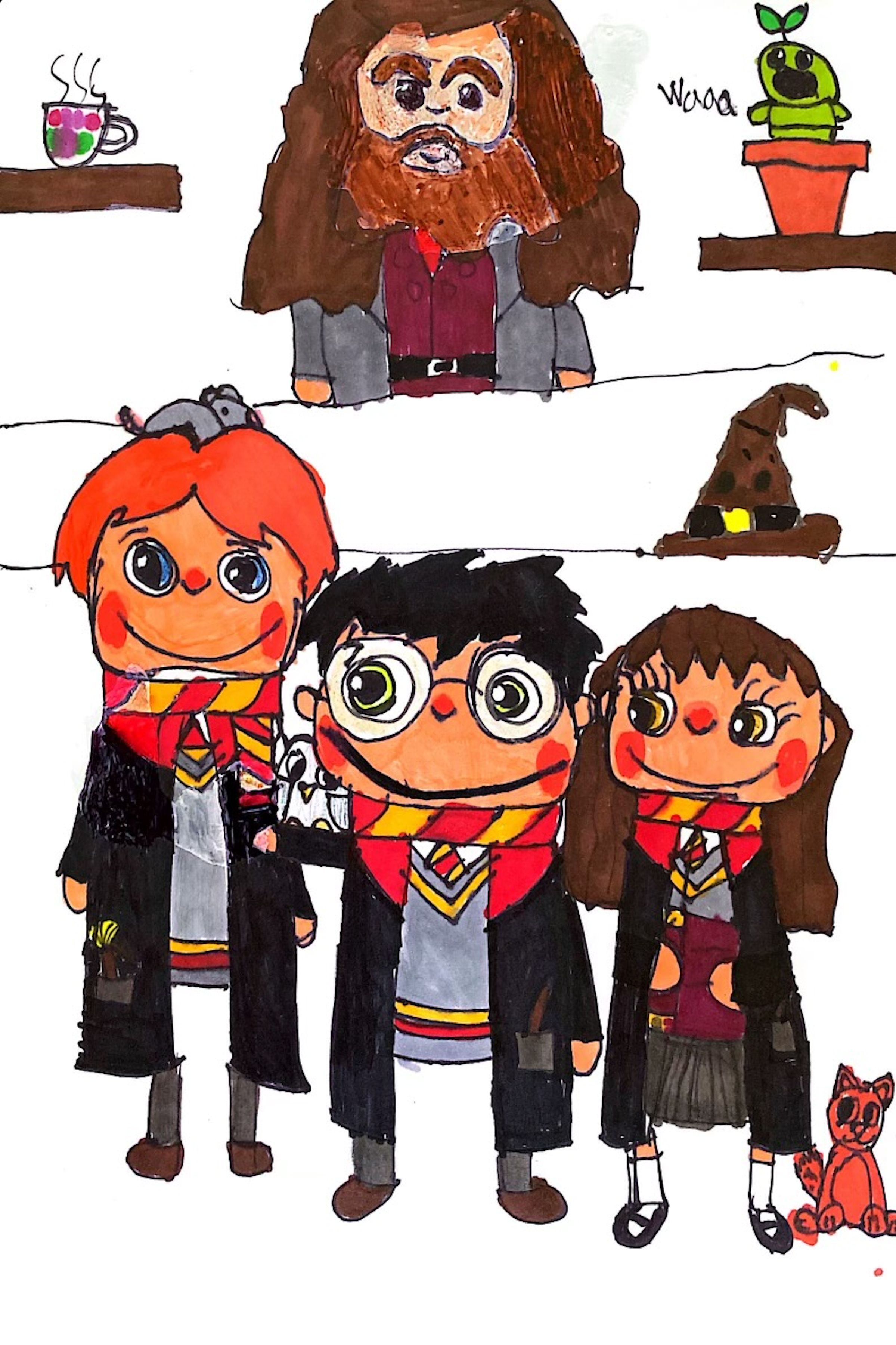 Harry Potter Greeting Card