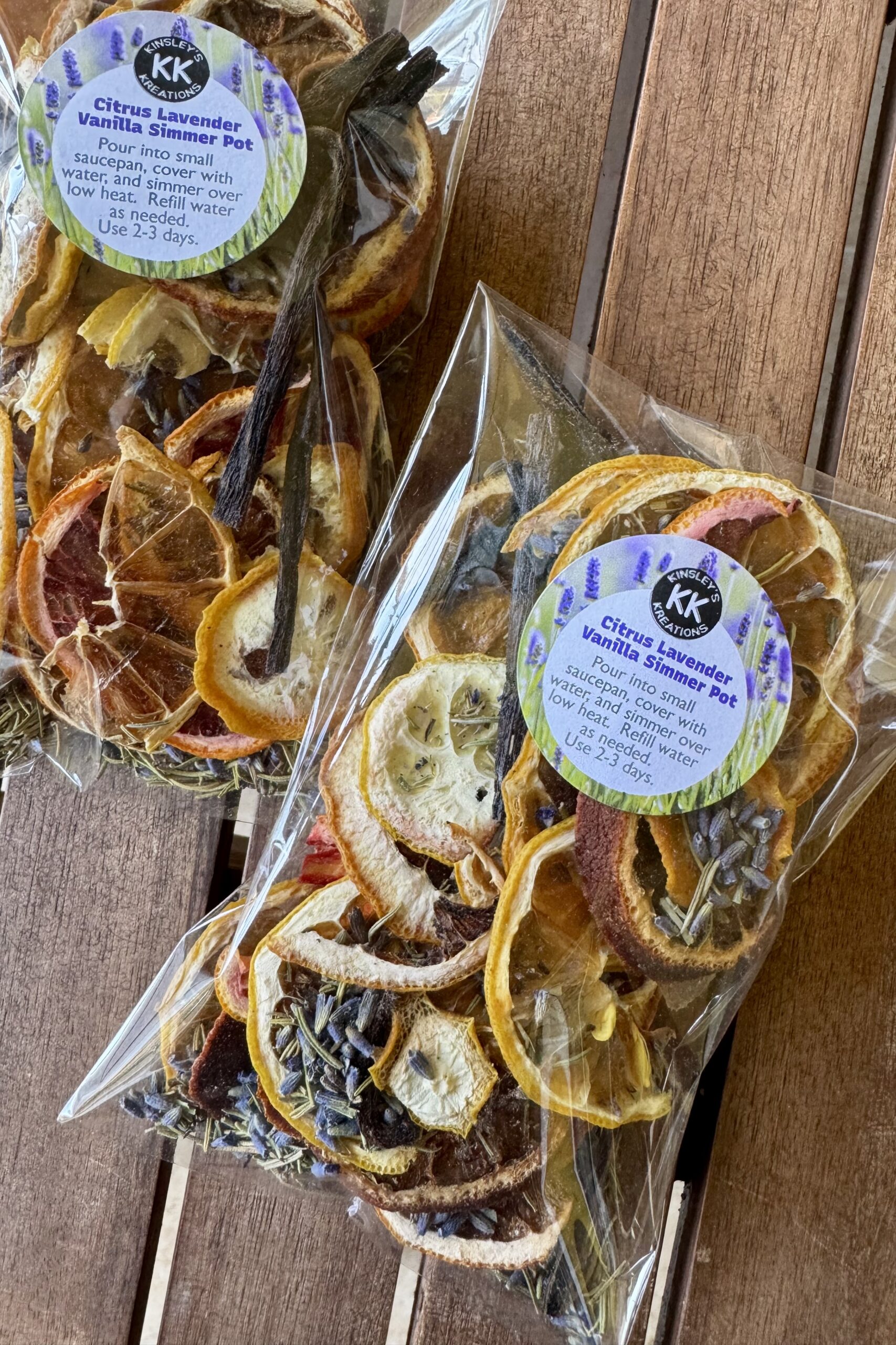 Citrus Lavender Vanilla Simmer Pot